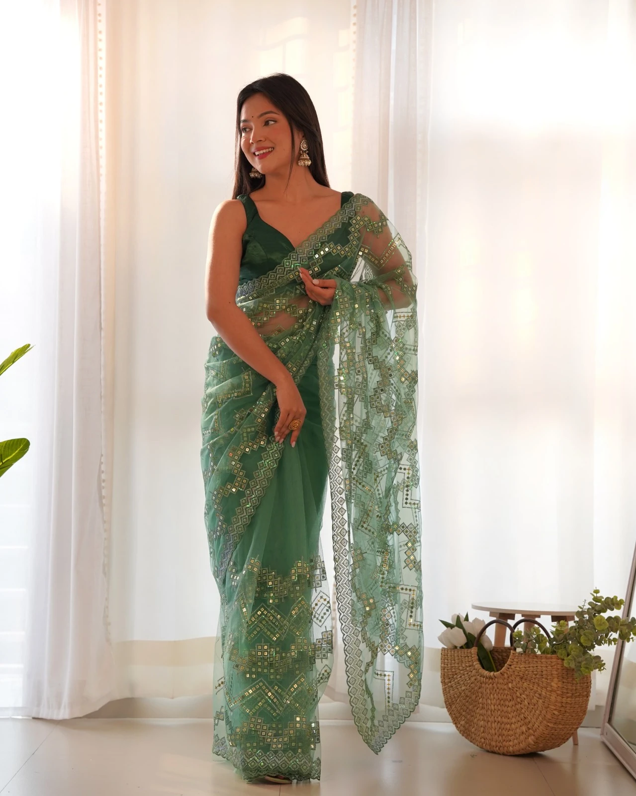 Vardan Ethnic Bt 3119 Heavy Butterfly Net Wholesale Fancy Sarees Catalog — Wholesale Sarees, MPA wholesale from Surat — view 3